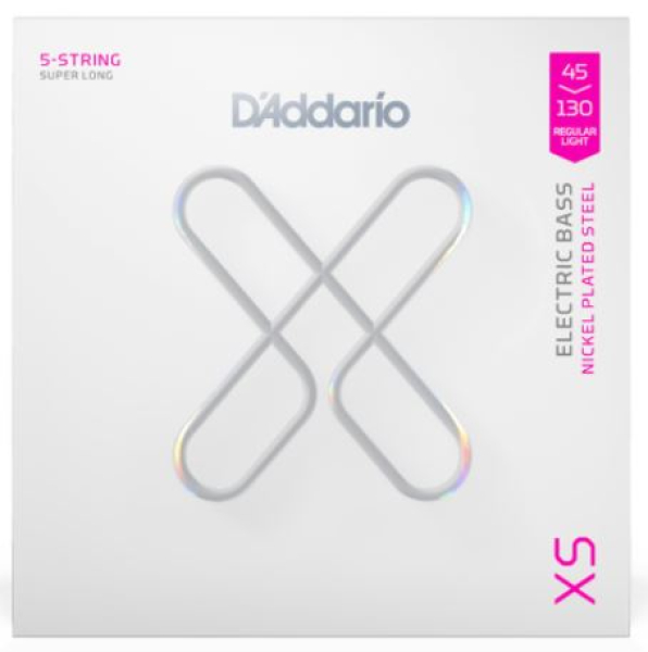 Daddario XSB45130SL Super Long Scale Coated, 45-130